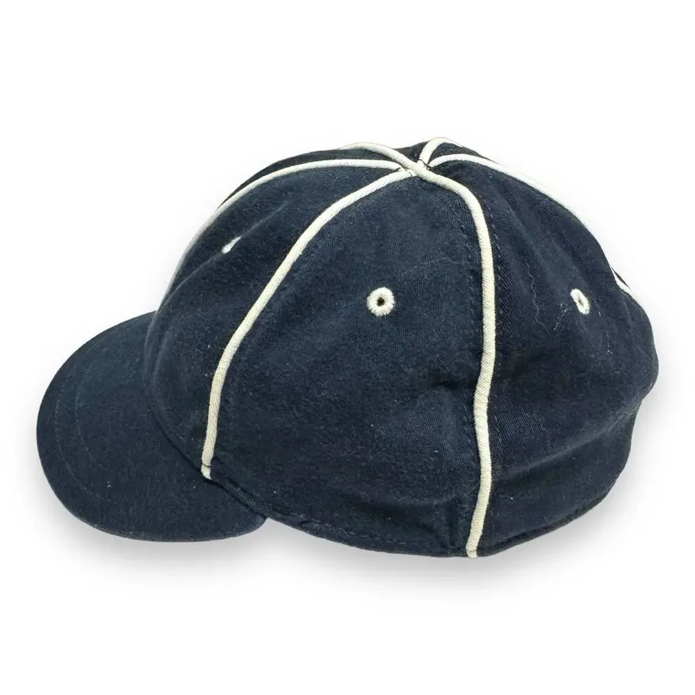 Sand Cassel Kids Boys Hat Size M/L Navy‎ Blue Baseball Stretchy Style Goorin Bro